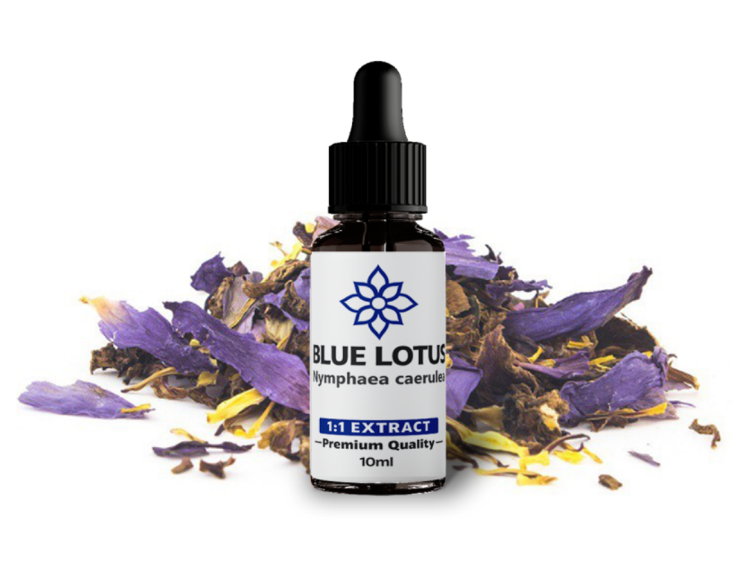 Blå Lotus 1:1 Ekstrakt Alkoholfri 10 ml