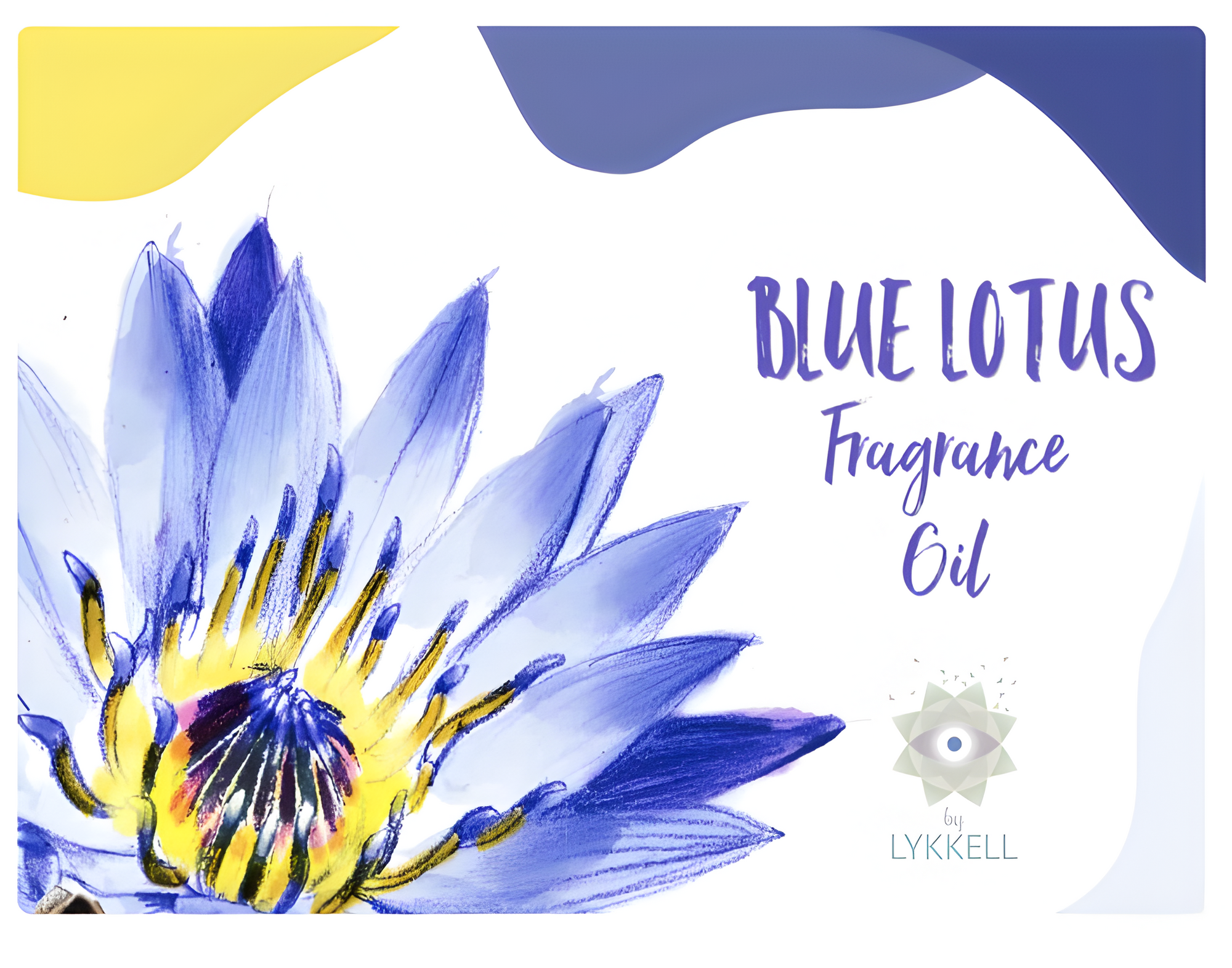 Blå Lotus duftolie 5ml.