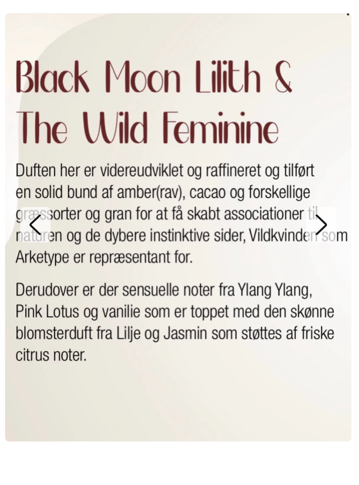 Black Moon Lillith - The Wild Feminine - duftolie