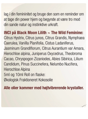 Black Moon Lillith - The Wild Feminine - duftolie