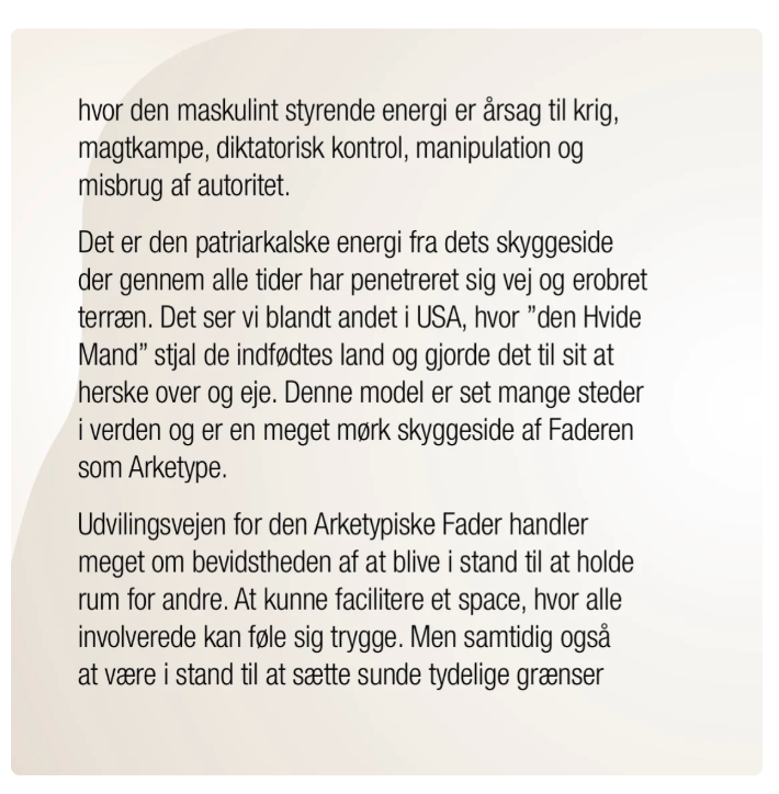 Father - the caregiving masculine 5 ml.