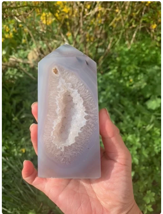 Grå Agatgeode