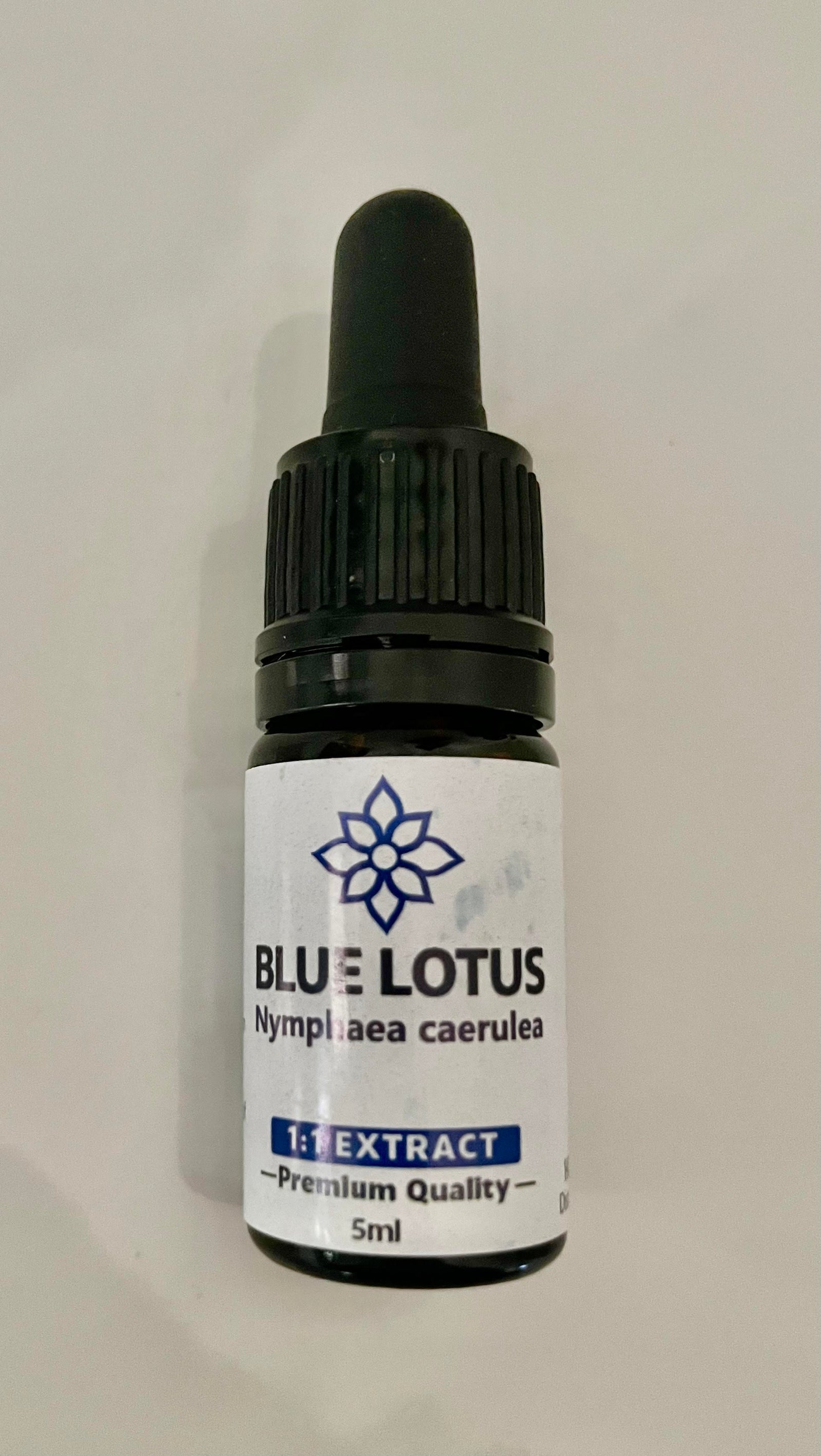 Blå Lotus 1:1 Ektrakt  alkoholfri 5 ml