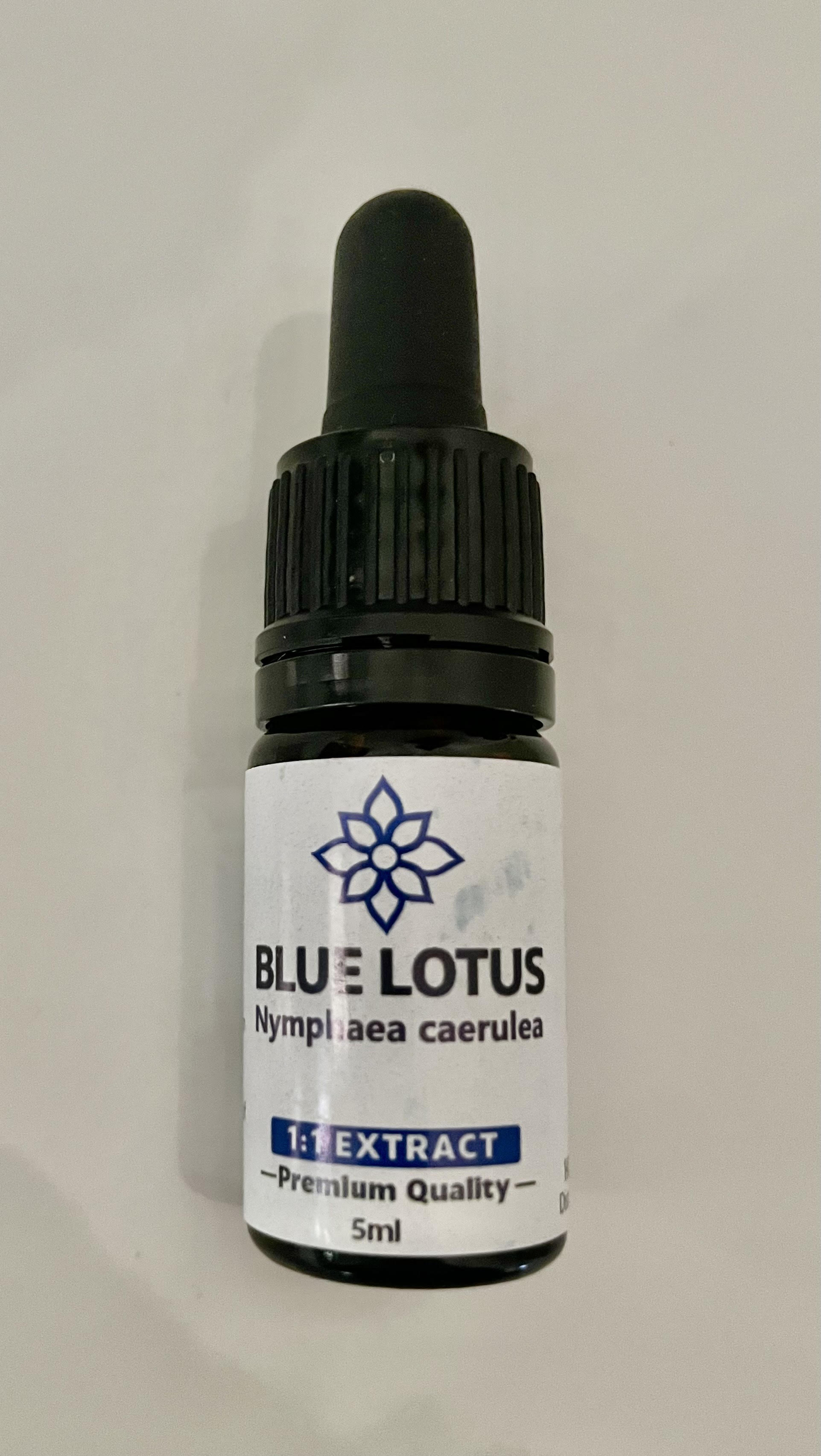 Blå Lotus 1:1 Ektrakt  alkoholfri 5 ml